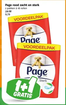 Aanbieding: Page rood zacht en sterk