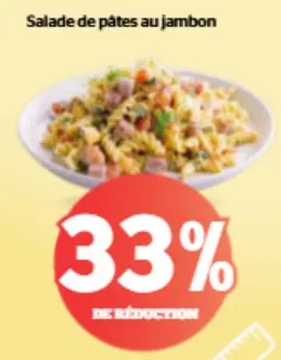 Offre: Salade de pâtes au jambon