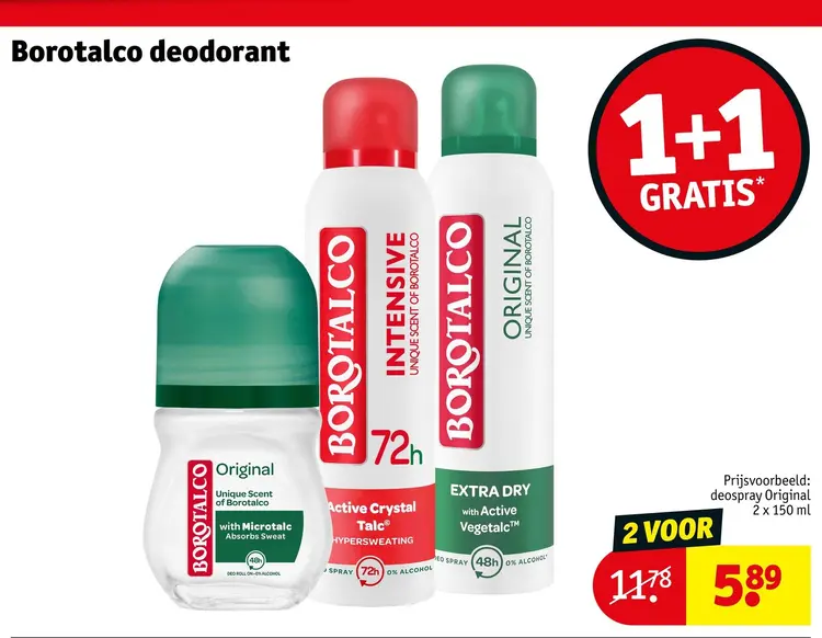 Aanbieding: deodorant