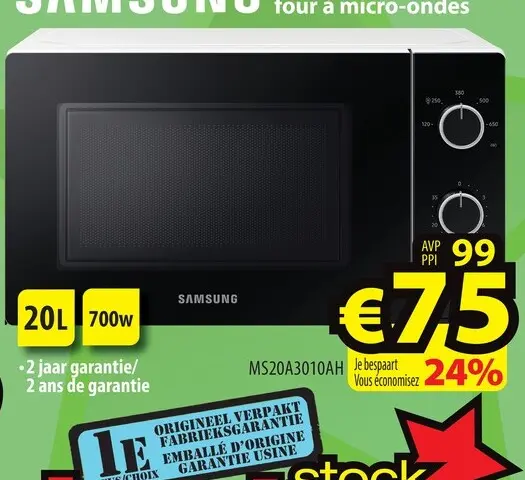Offre: Samsung four a micro-ondes