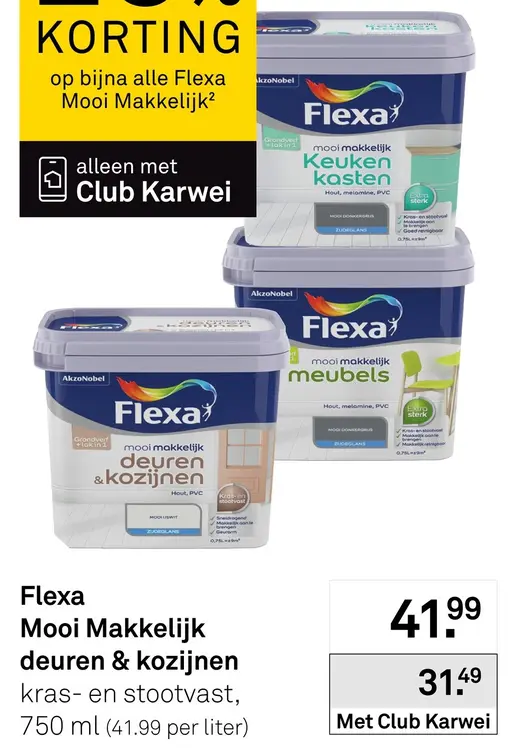 Aanbieding: Flexa Mooi Makkelijk deuren & kozijnen