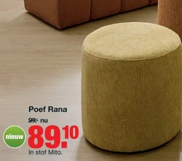 Aanbieding: Poef Rana