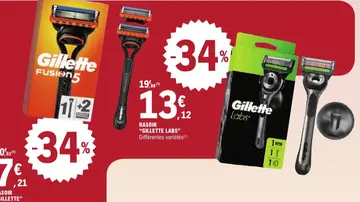 Aanbieding: RASOIR "GILLETTE LABS"