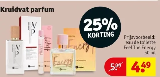 Promotie: Kruidvat parfum
