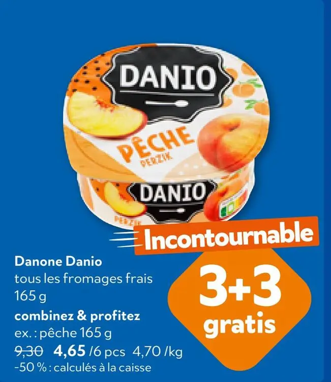 Offre: Danone Danio pêche