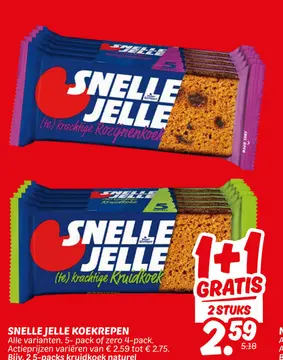 Aanbieding: SNELLE JELLE KOEKREPEN
