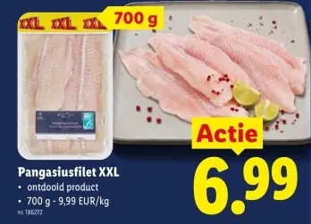 Promotie: Pangasiusfilet XXL