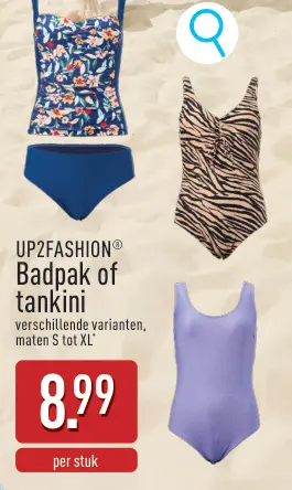 Promotie: Badpak of tankini