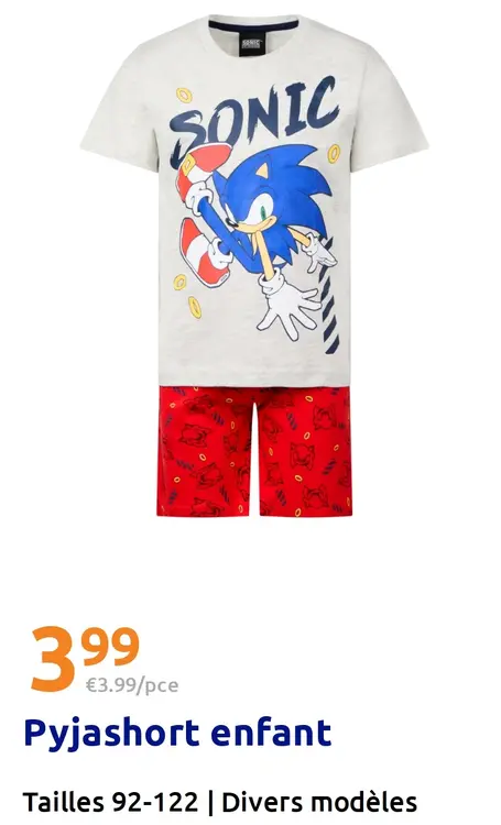Offre: Pyjashort enfant
