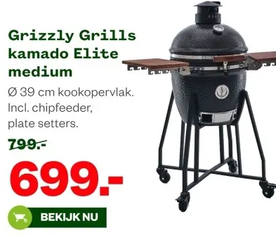 Aanbieding: kamado Elite medium