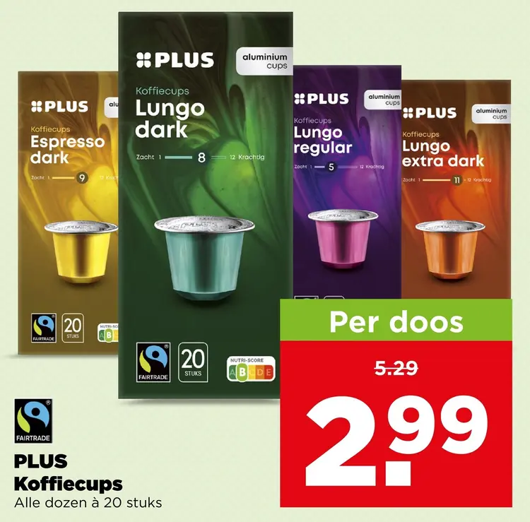 Aanbieding: Koffiecups