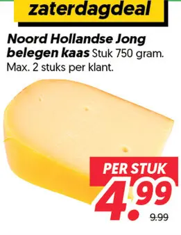 Noord Hollandse Jong belegen kaas