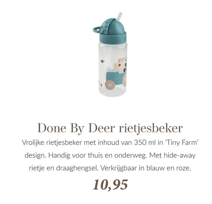 Aanbieding: Rietjesbeker