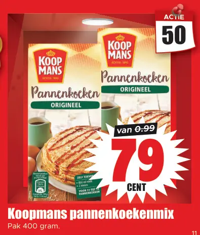 Aanbieding: Pannenkoekenmix