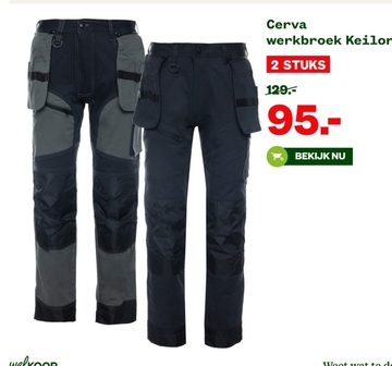 Aanbieding: Cerva werkbroek Keilor