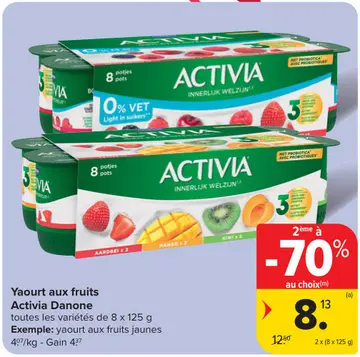 Offre: Yaourt aux fruits