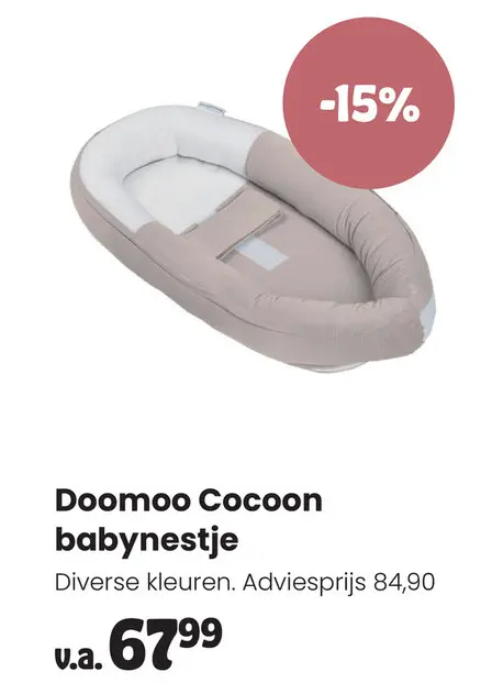 Aanbieding: Doomoo Cocoon babynestje