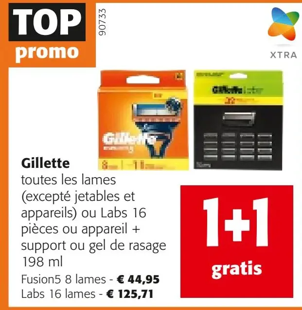 Offre: Gillette