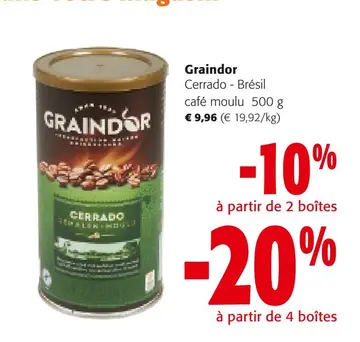Offre: Graindor Cerrado - Brésil