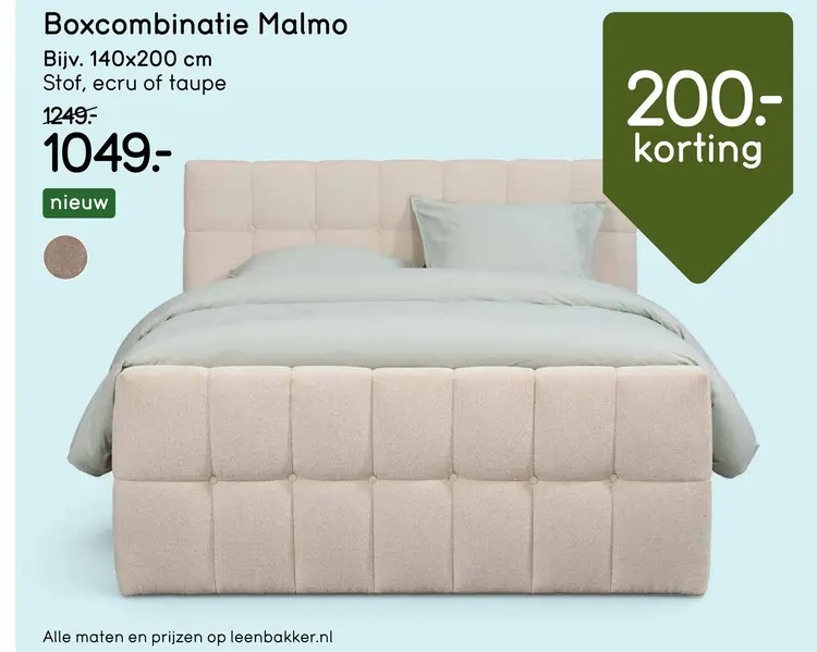 Aanbieding: Boxcombinatie Malmo
