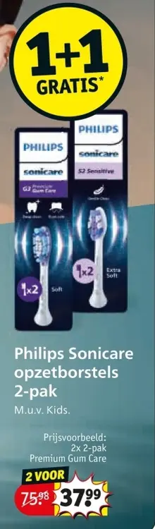 Aanbieding: Philips Sonicare opzetborstels