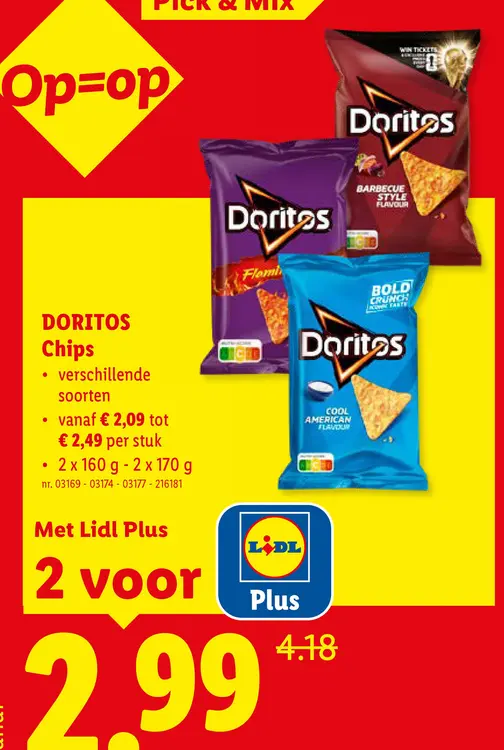 Promotie: Chips