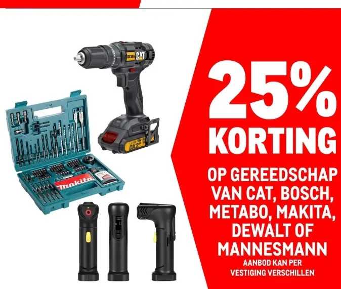 Aanbieding: Gereedschap