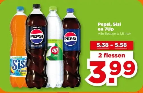 Pepsi, Sisi en 7Up