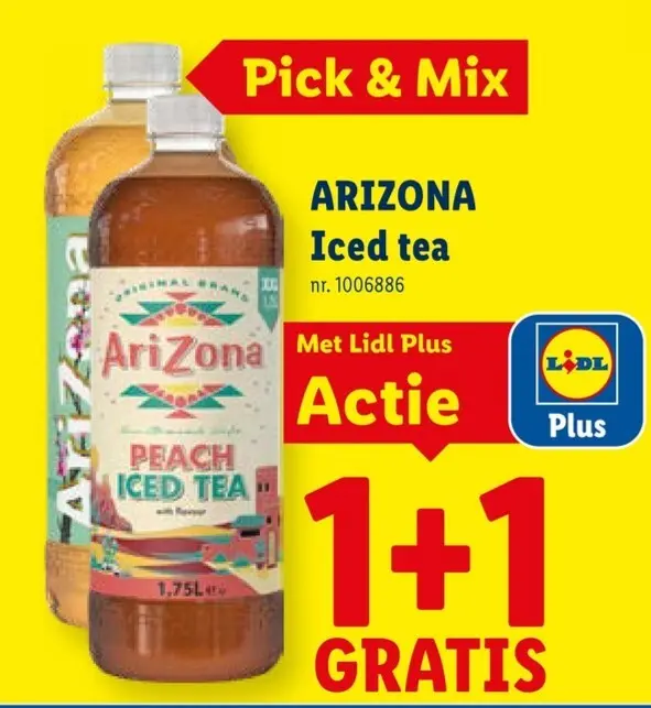 Promotie: Iced tea