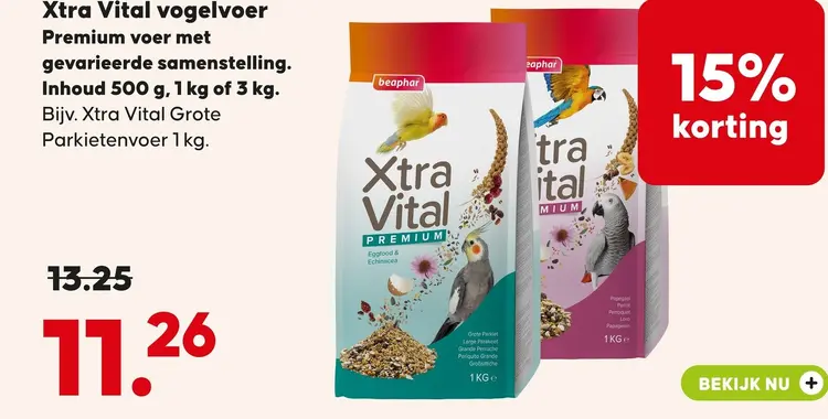 Aanbieding: Vogelvoer