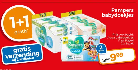 Aanbieding: babydoekjes