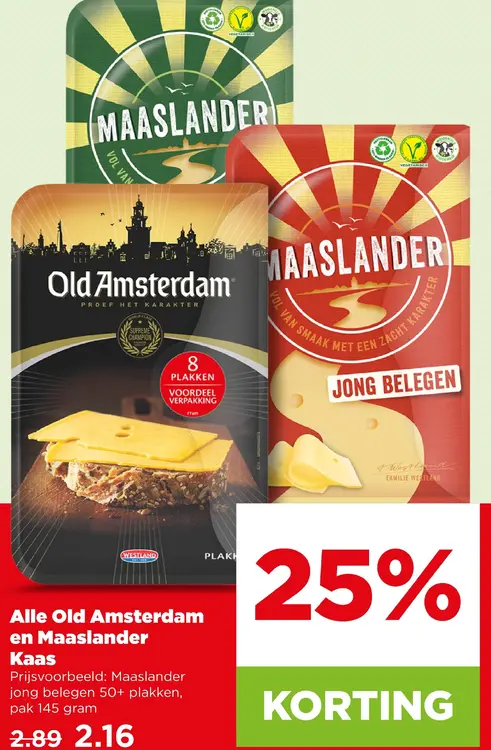 Aanbieding: Old Amsterdam en Maaslander Kaas