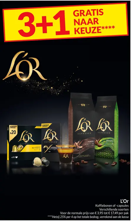 Promotie: L'OR Espresso Coffee