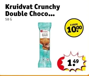 Aanbieding: Kruidvat Crunchy Double Choco...
