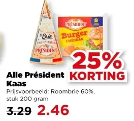 Alle Président Kaas