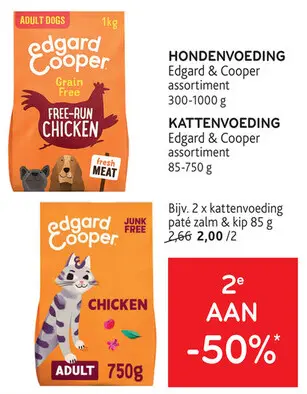 Promotie: Edgard & Cooper assortiment