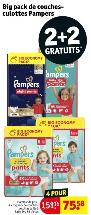 Offre: Big pack de couches-culottes