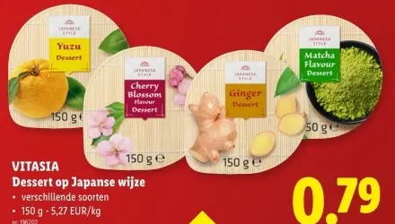 Promotie: Dessert op Japanse wijze