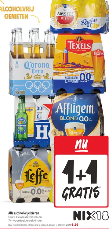 Aanbieding: Alle alcoholvrije bieren