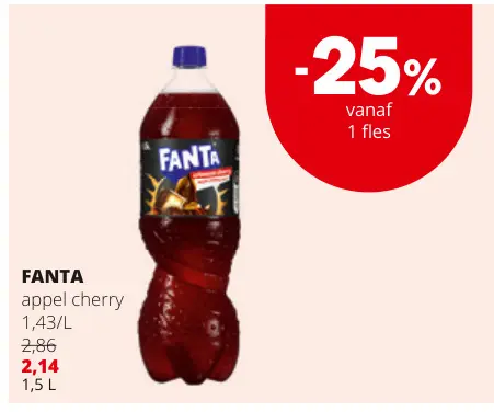 Promotie: appel cherry
