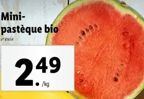 Offre: Mini-pastèque bio