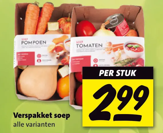 Aanbieding: Verspakket soep