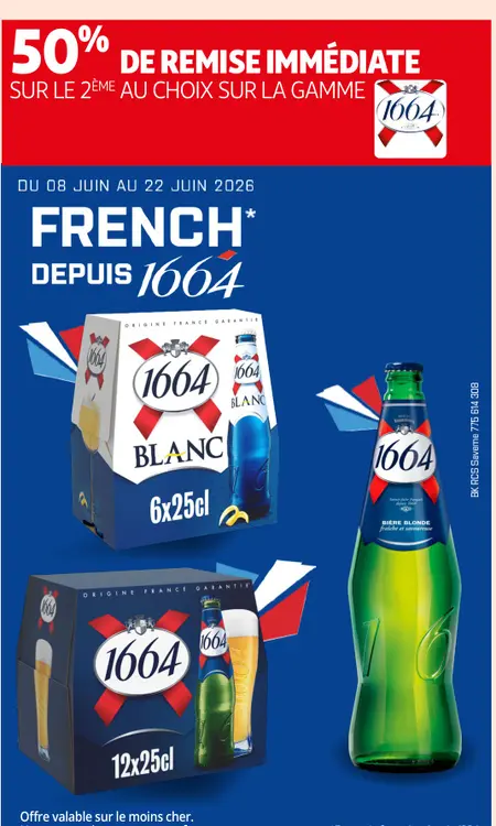 Offre: 1664 Bière