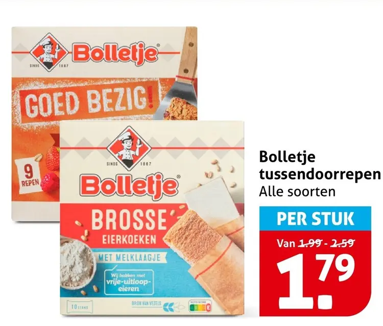 Aanbieding: Tussendoorrepen