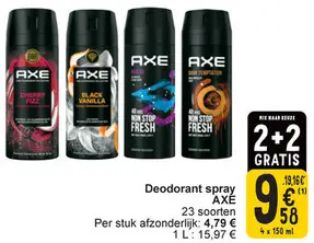 Aanbieding: Deodorant spray
