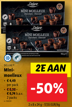 Aanbieding: Mini-moelleux