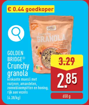 Promotie: Crunchy granola