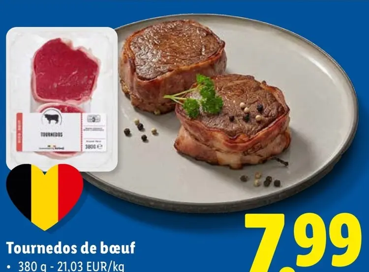 Offre: Tournedos de bœuf