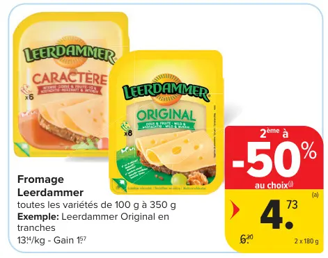 Offre: Fromage