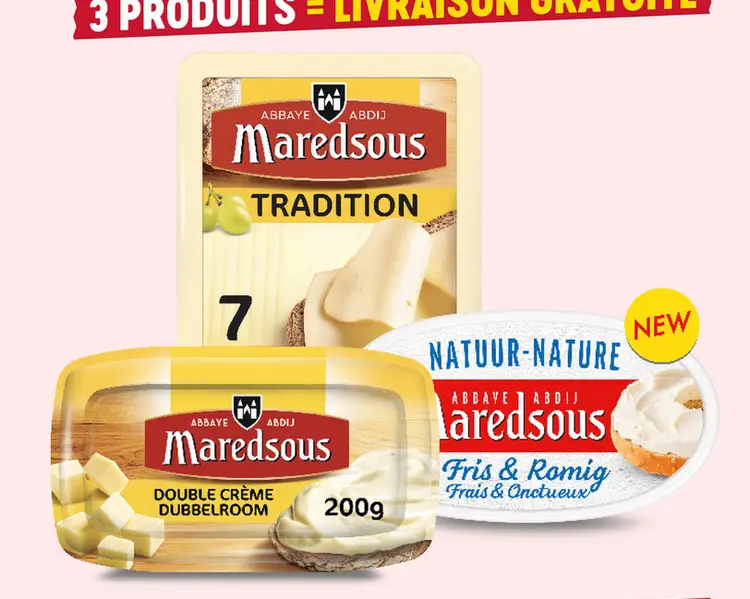 Offre: Maredsous Tradition, Maredsous Double Crème, 